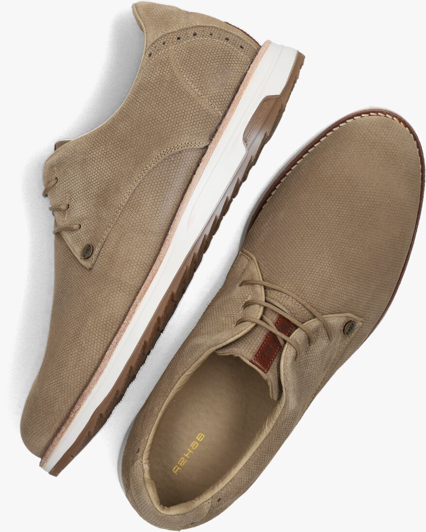 REHAB beige rehab lage sneakers nolan hive