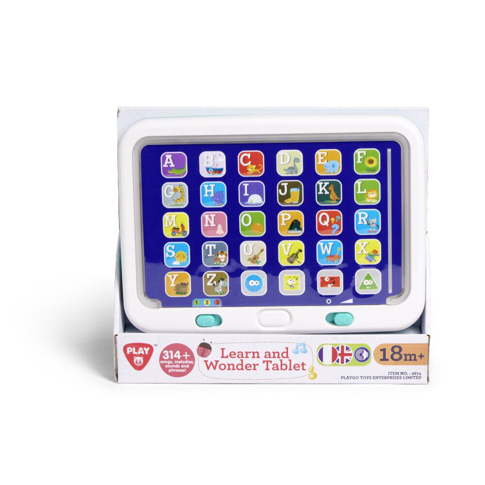 Tablette d'apprentissage enfant 26x20xép3cm