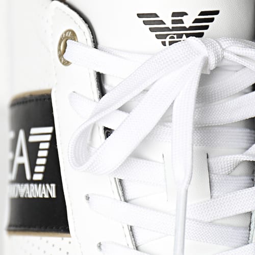 Baskets X8X102-XK258 White Black Gold