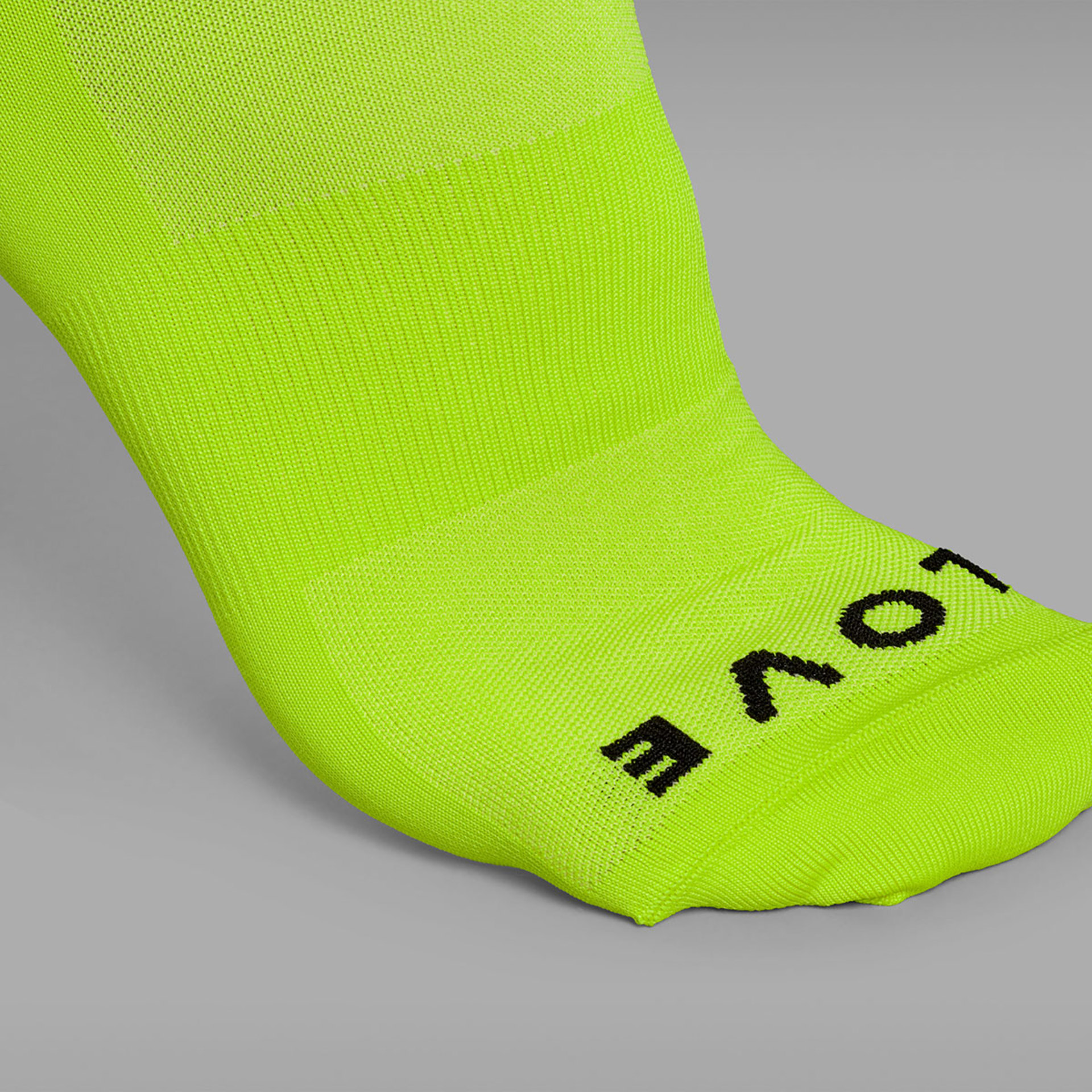 GripGrab Lightweight SL Summer Korte Fietssokken Hi-Vis Geel