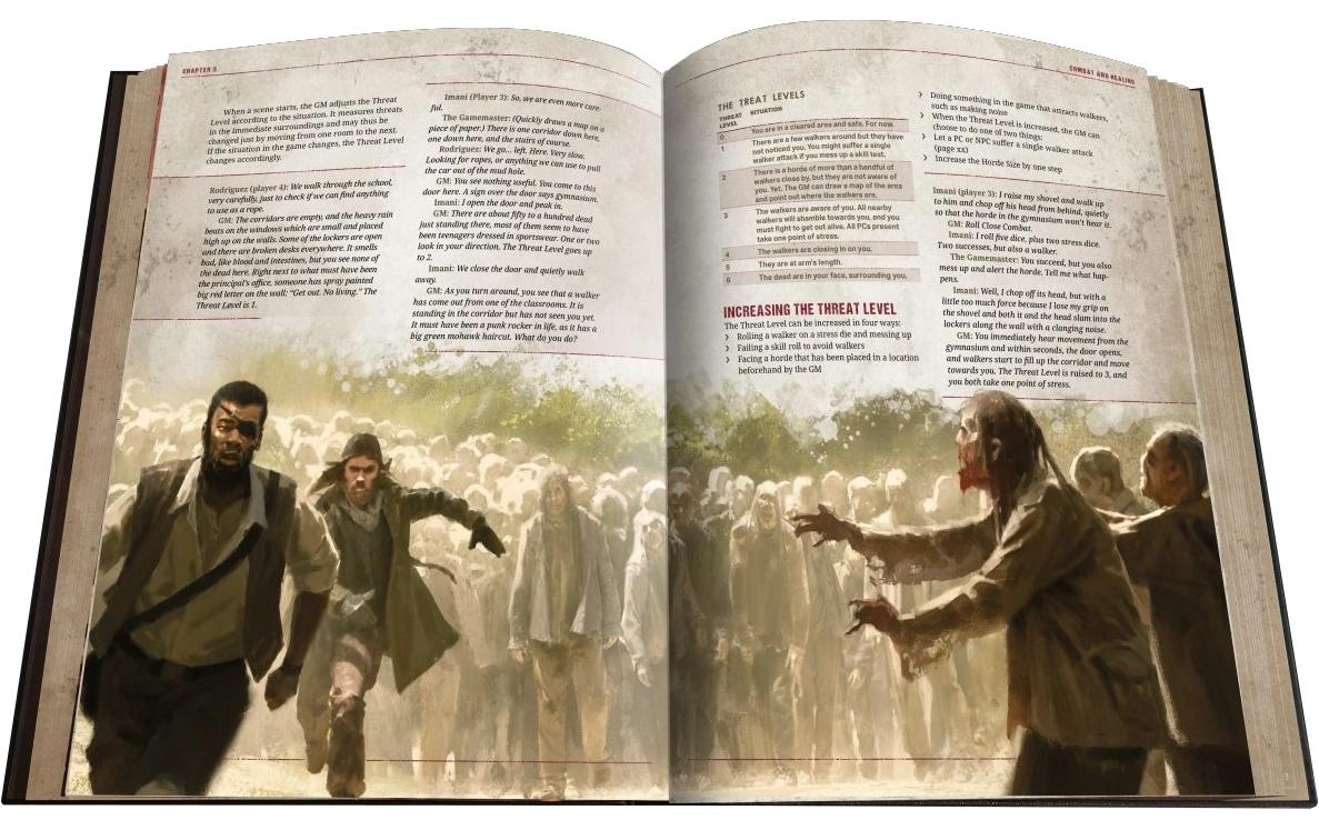 Regelwerk The Walking Dead Universe RPG Core Rules -EN-Regelbuch