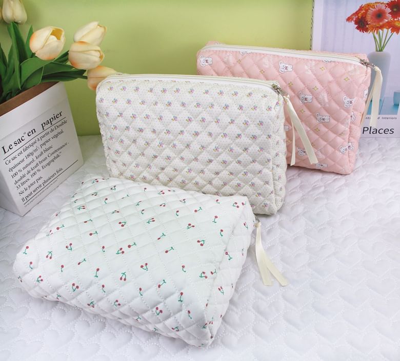 Milha - Stoffen make-uptas met print