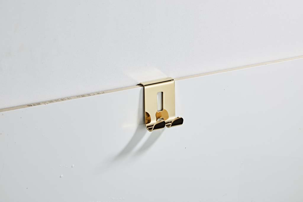 Saniclear Dorado badkamer wisser 25cm goud