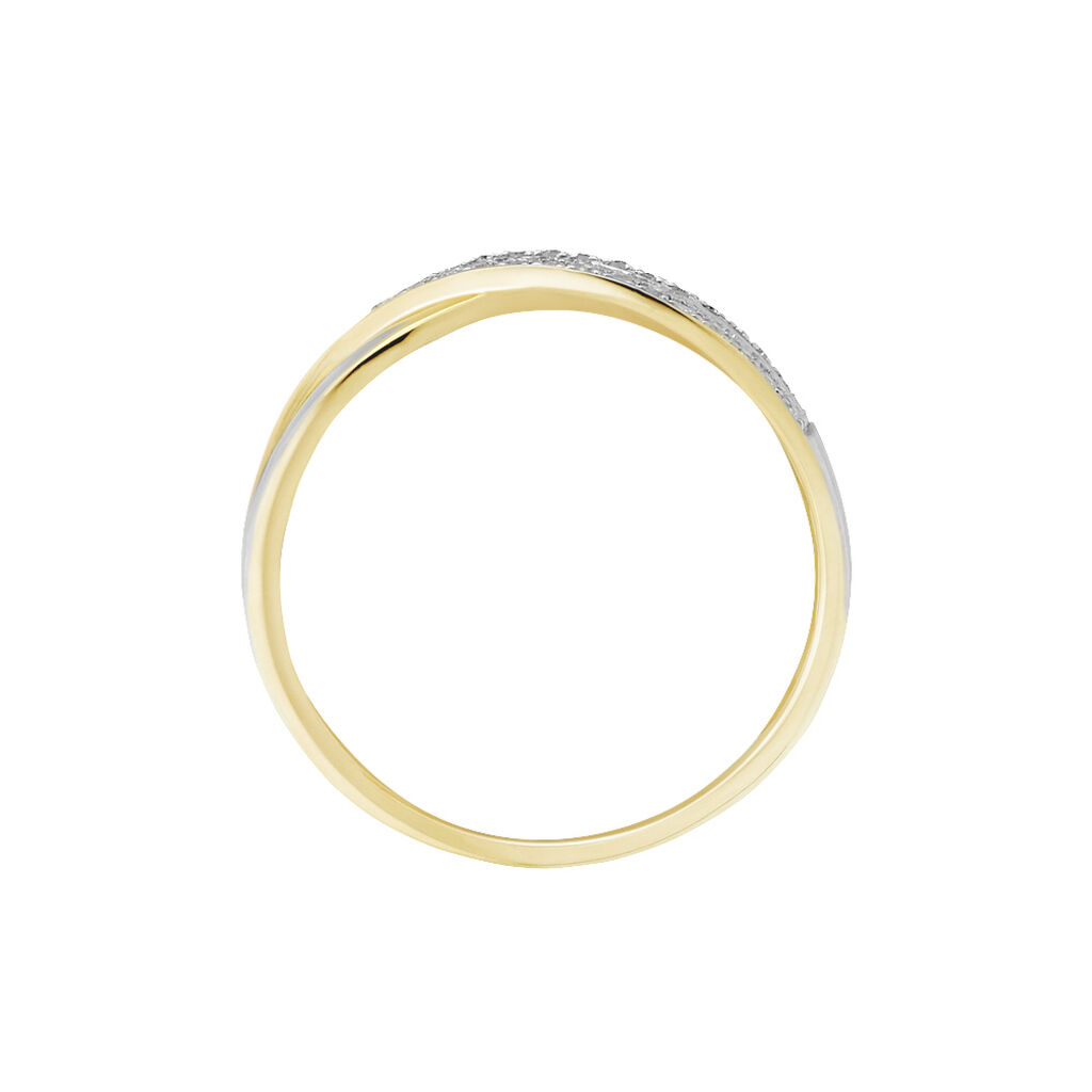Bague Merlin Or Jaune Diamant