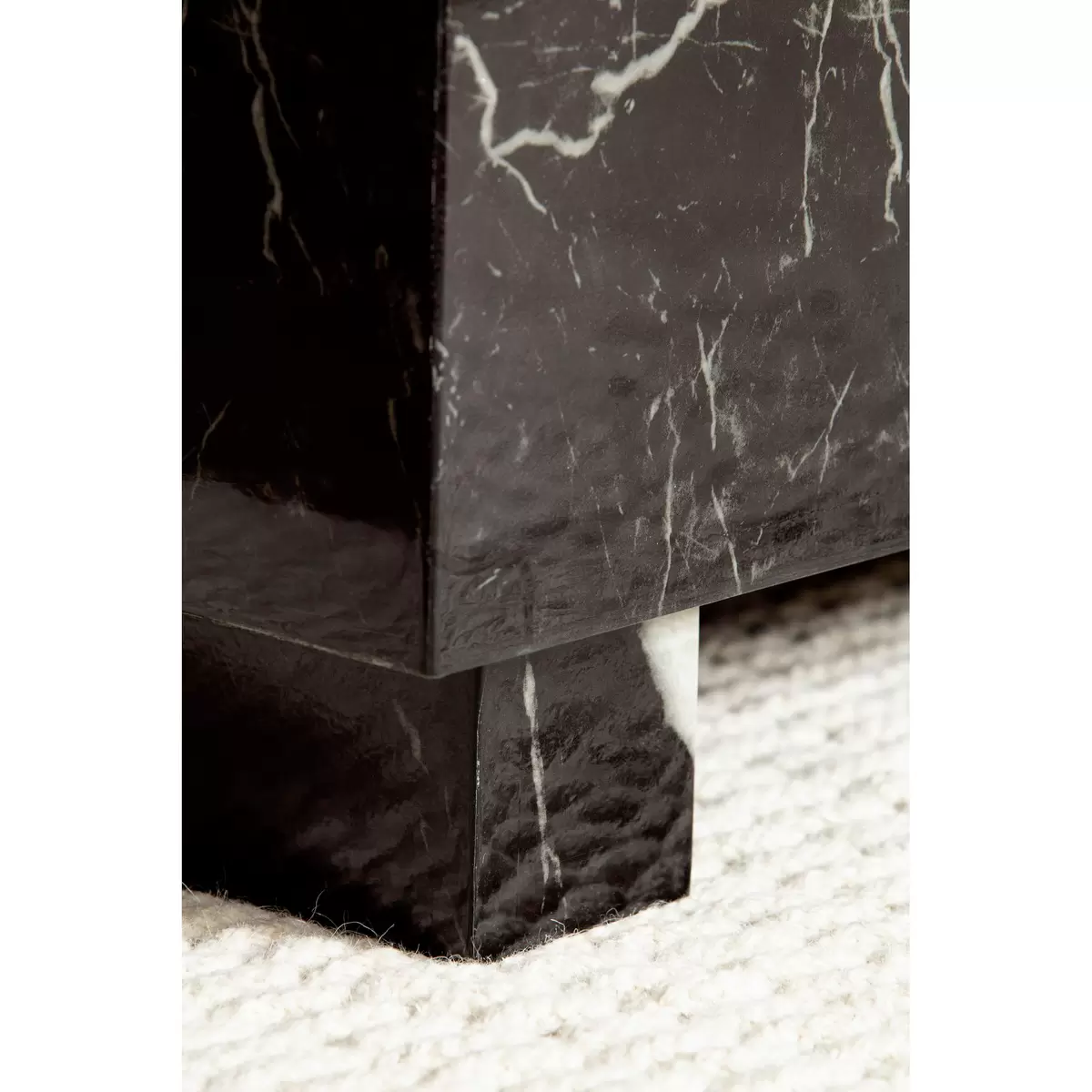 Couchtisch Poitiers schwarz,weiss