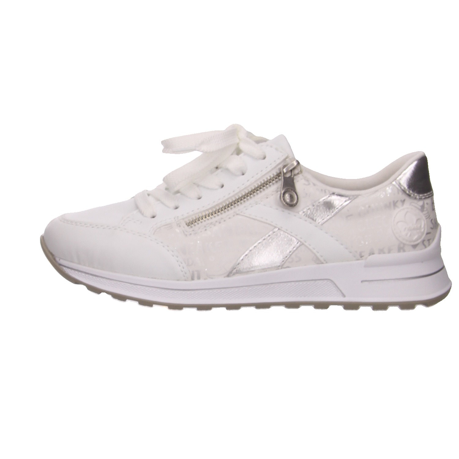 Rieker Sneaker weiß weiss/weiss kombi