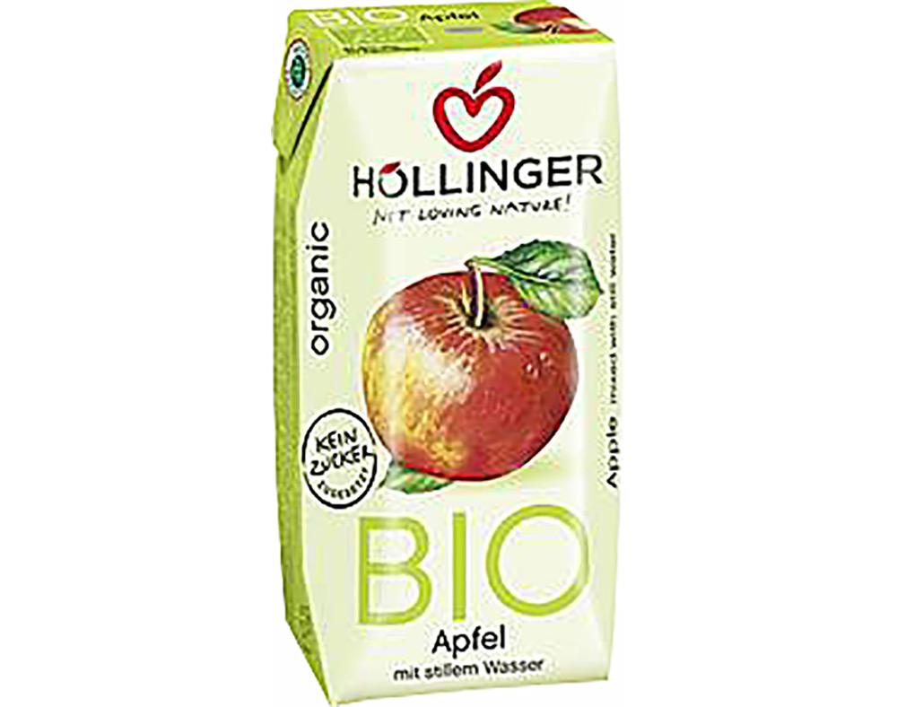 NECTAR HOLLINGER MAÇÃ BIO 0.20L