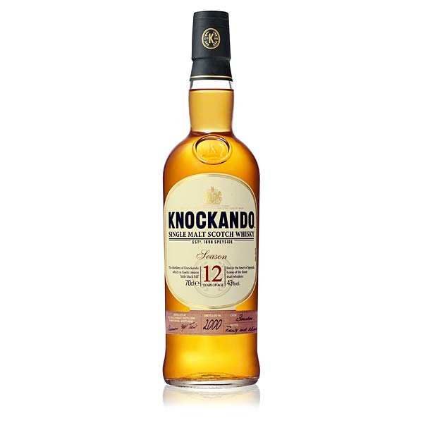 Whisky Knockando season 12 ans - classic malt - 43%