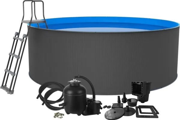 Santorini Pool XL Rund Ø360 x 120 cm 10.800 L