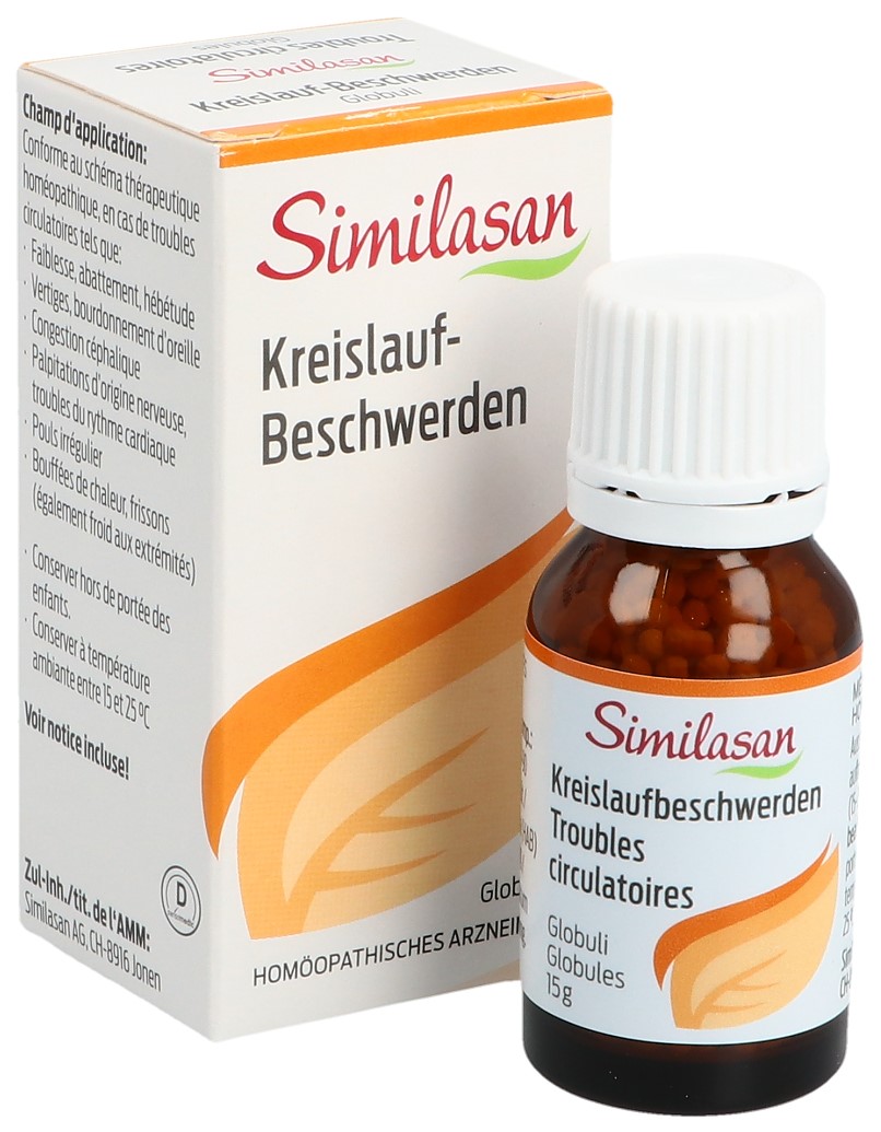 SIMILASAN Kreislaufbeschwerden Glob 15 g