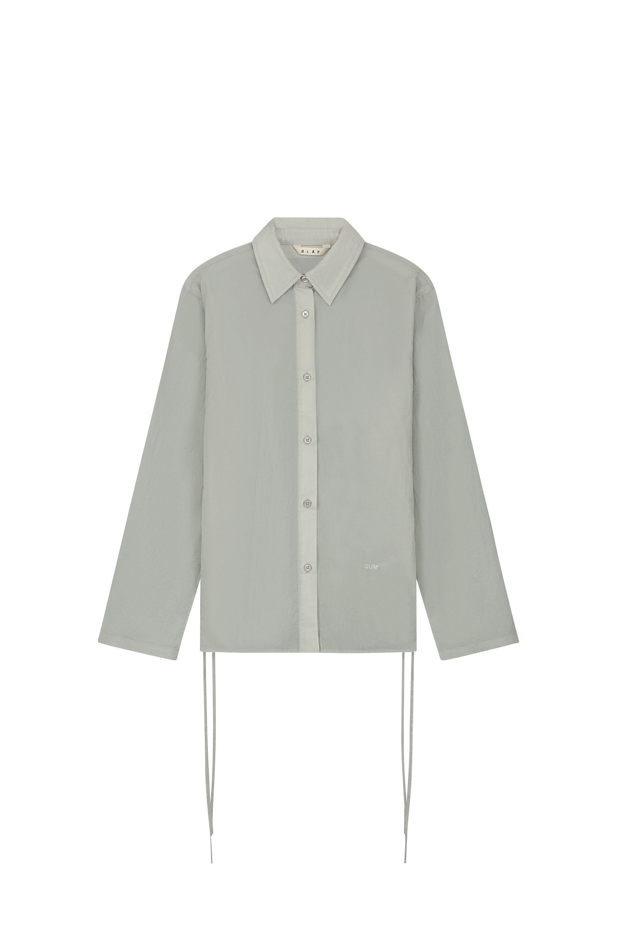 OLAF Chemise SLIM TIE SHIRT Vert