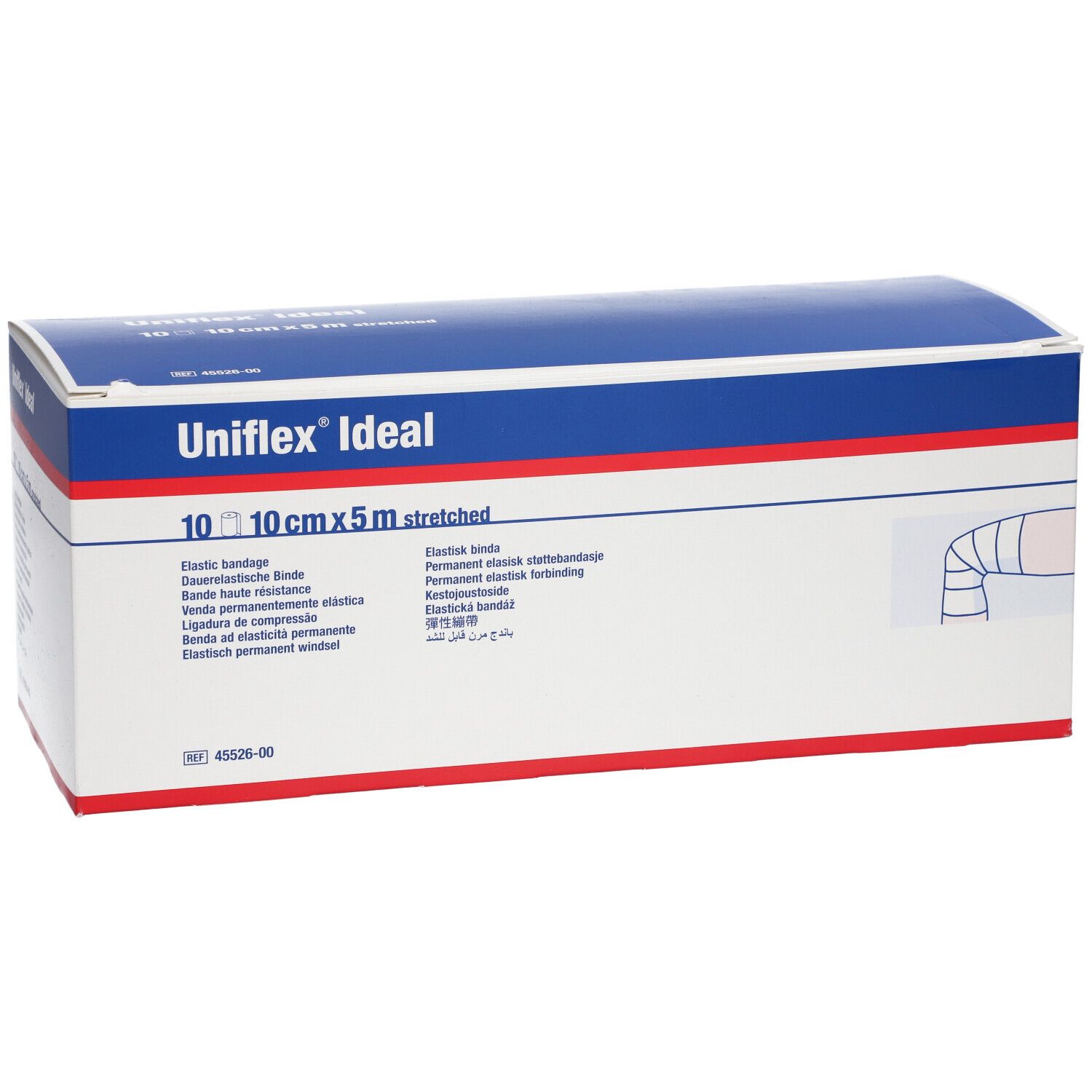 Uniflex® Ideal 10 cm x 5 m weiß