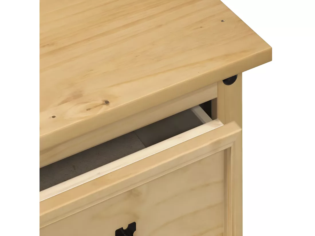 Bureau110x50x75 cm bois de pin massif