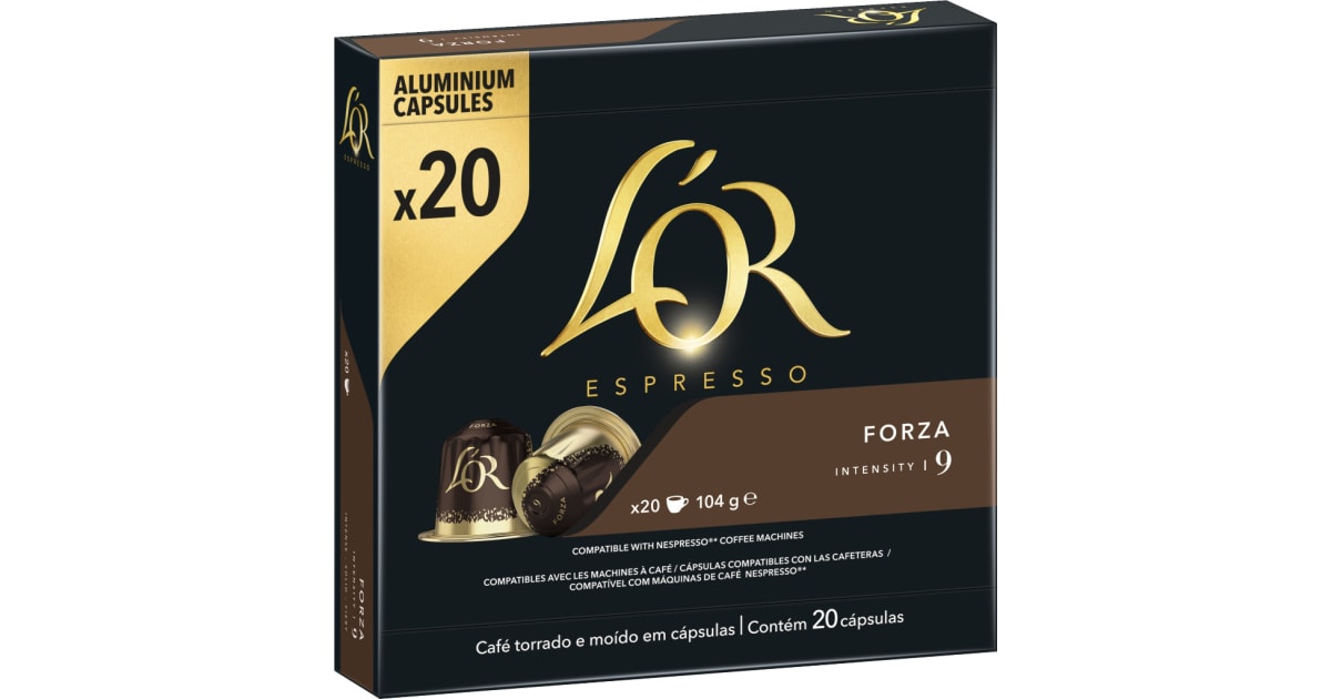 L'OR NC Kapseln Espresso Forza 20er