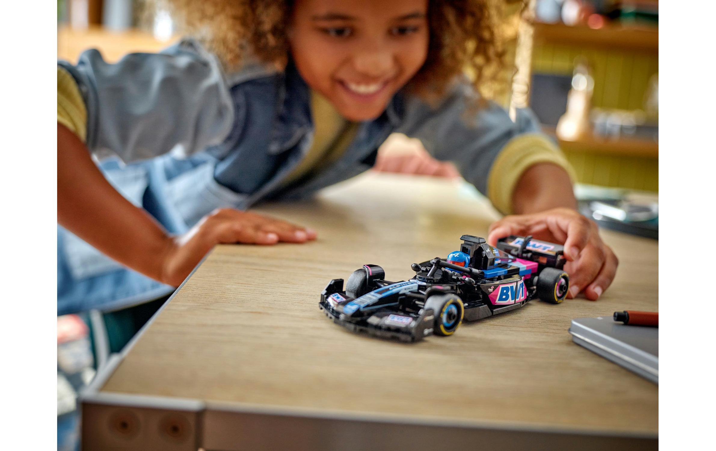 Speed Champions BWT Alpine F1 Team A524 Rennauto 77248Lego-Rennwagen