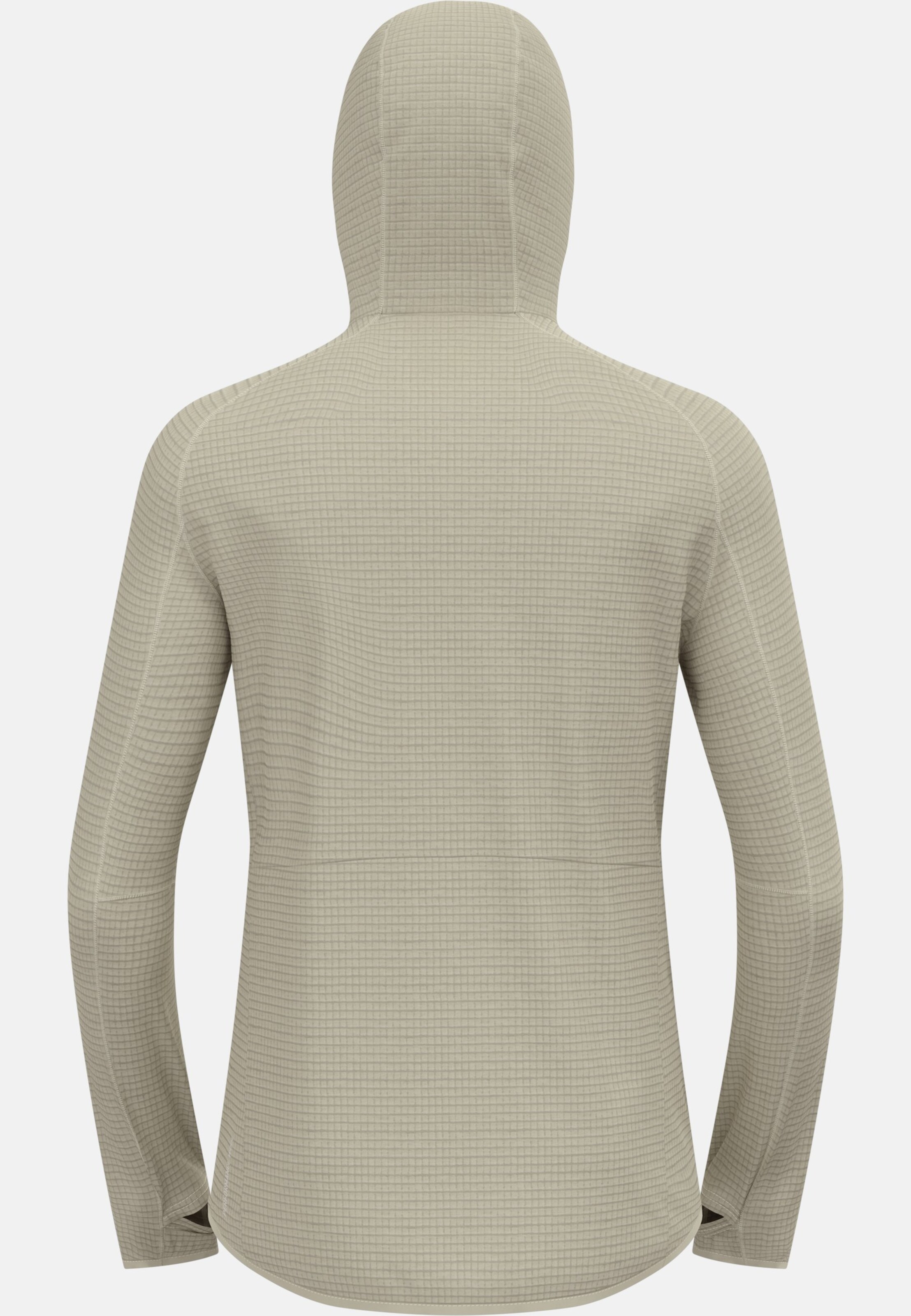 Ascent Mid Layer mit Kapuze und Reissverschluss in agate gray