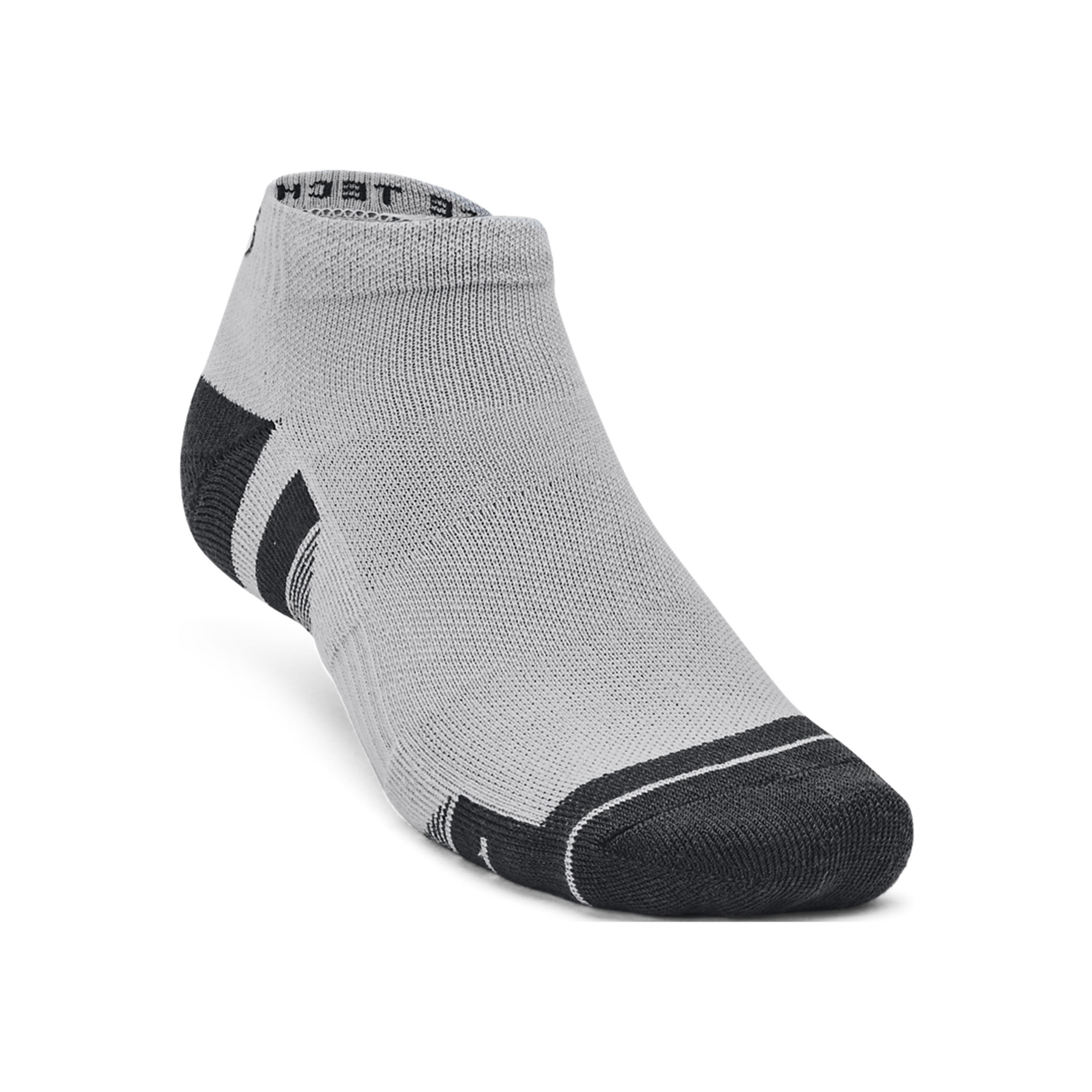 Under Armour Performance Tech Low Chaussettes De Tennis Pack De 3 - Gris , Multicouleur