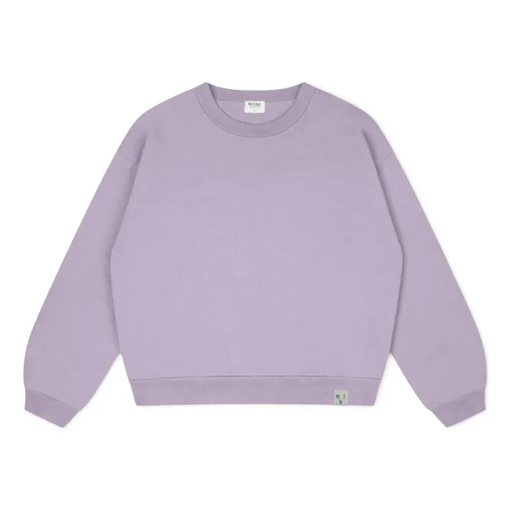 Matona Sweat Coton Bio | Lilas