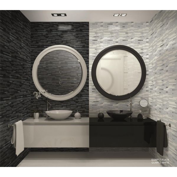 Intermatex Pastilha Cerâmica Quartz Branco 27.5x30cm