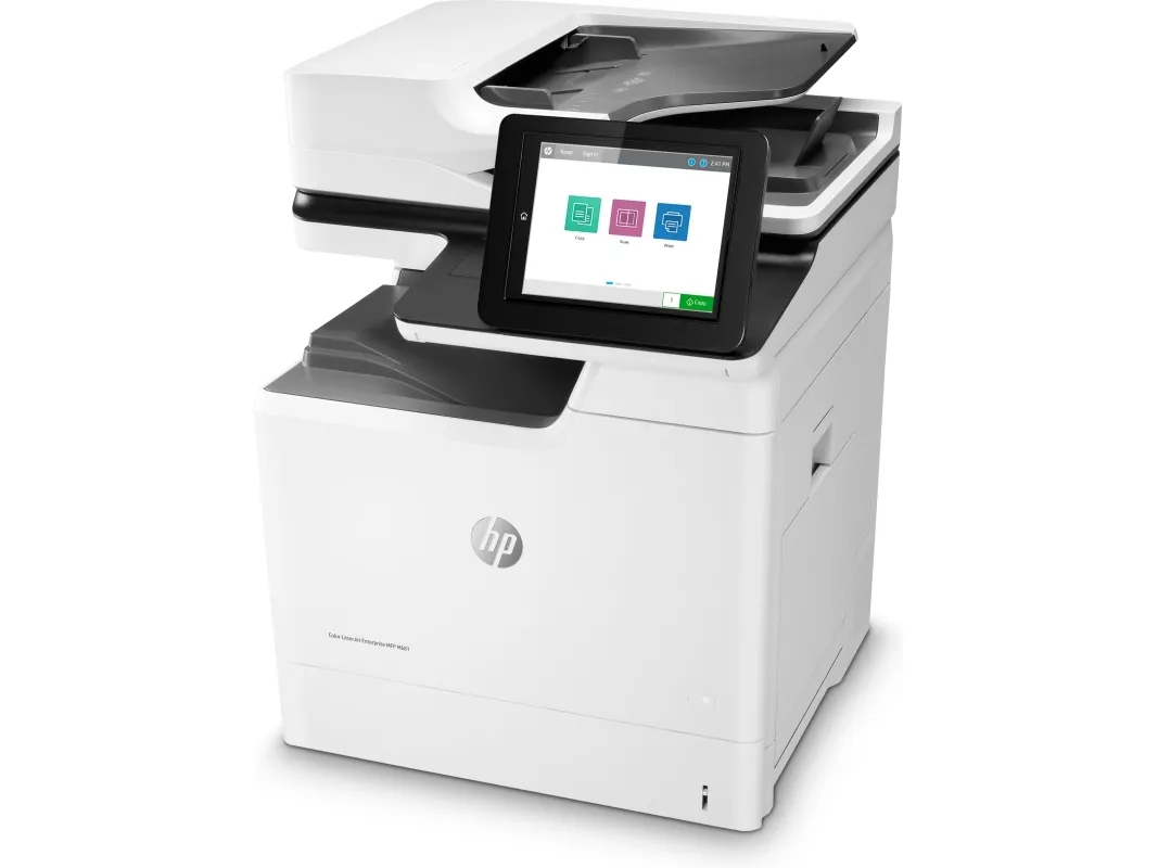 HP Color LaserJet Enterprise MFP M681dh - Multifunktionsprinter - farve - laser - 215.9 x 863.6 mm (original) - A4/Legal (medie) - op til 47 spm (kopiering) - op til 47 spm (udskriver) - 650 ark - USB 2.0, Gigabit LAN, USB 2.0 vært