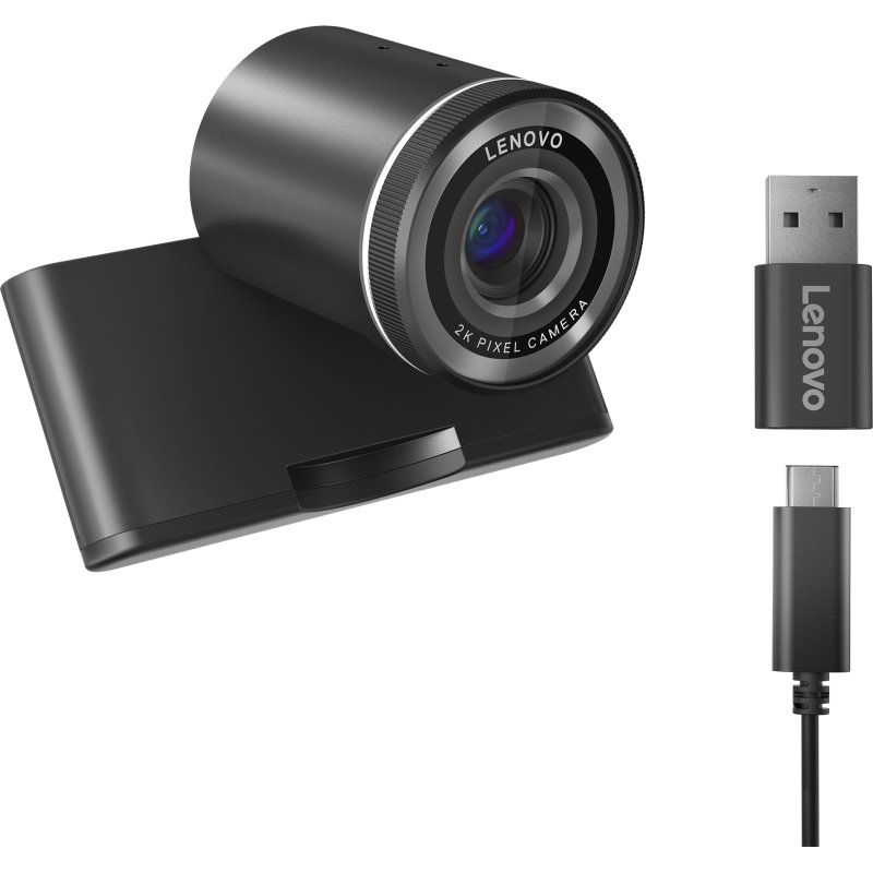 Lenovo 4XC1Q25245 webcam 4 MP 1920 x 1080 pixels USB-C Noir