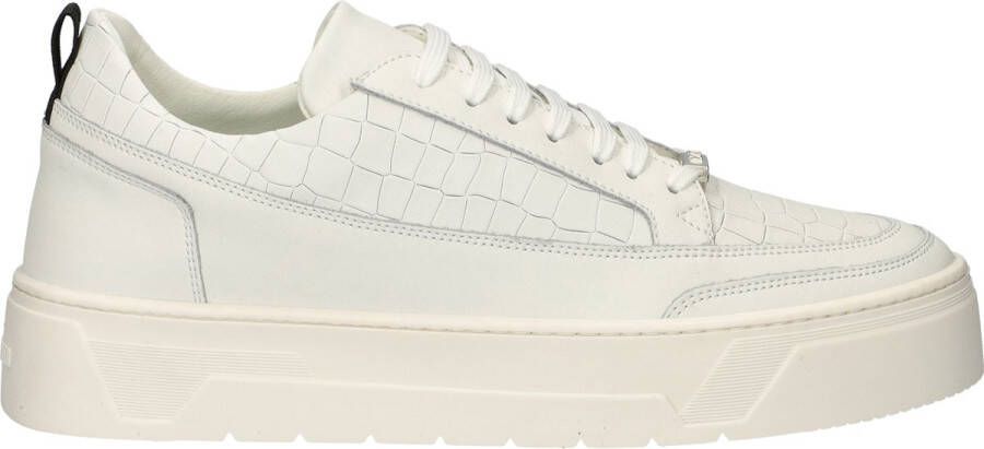 Antony Morato Sneakers van leer met labeldetail model 'FLINT'