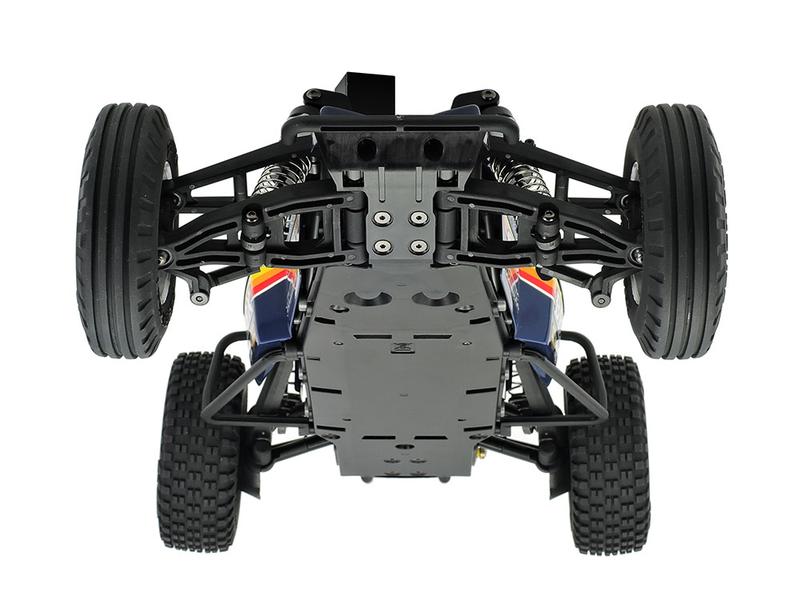 Tamiya Buggy BBX, BB-01, 2WD, Bausatz, 1:10 RWD Off-Road Buggy im klassischen Design auf einer neuen Plattform