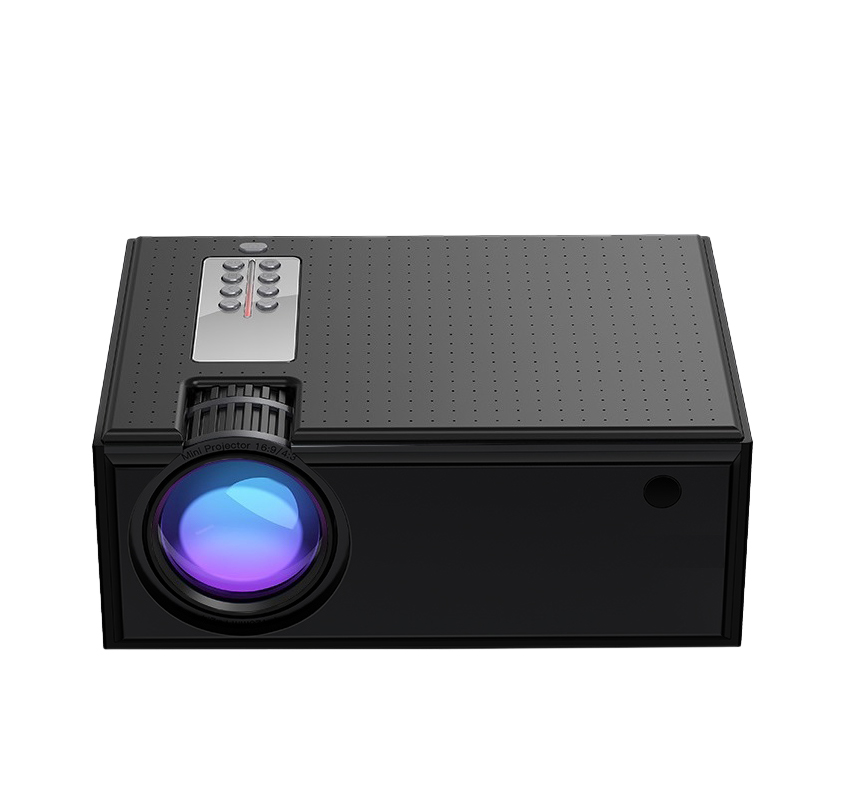 Beamer HD Projektor schwarz