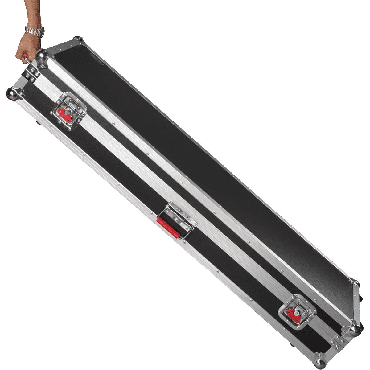 Gator Cases G-TOUR-88V2XL houten flightcase voor 88 toetsen keyboard 150x51x19 cm