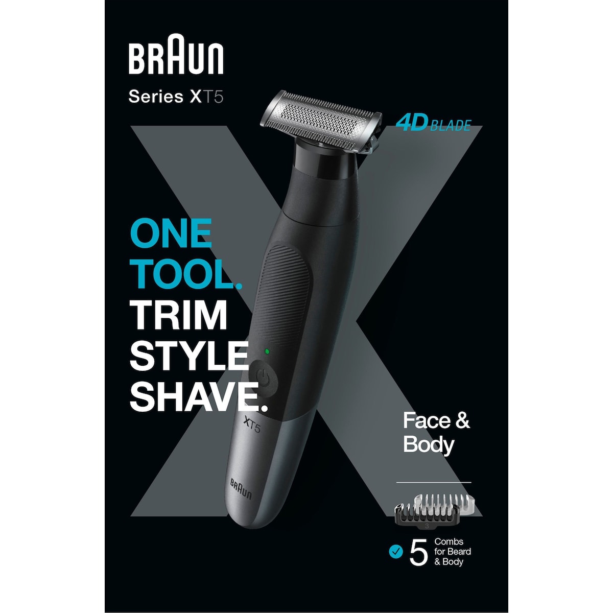 Braun multigroomer XT5100