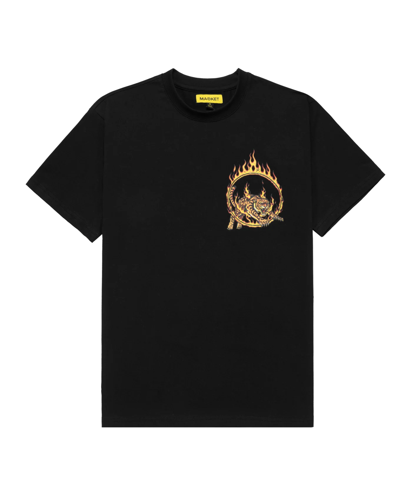 Market Man Eater T-Shirt Schwarz