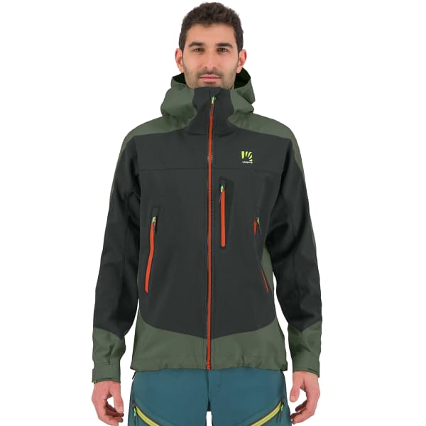 Veste ski de randonnée KARPOS MARMOLADA JACKET BLACK SAND/THYME
