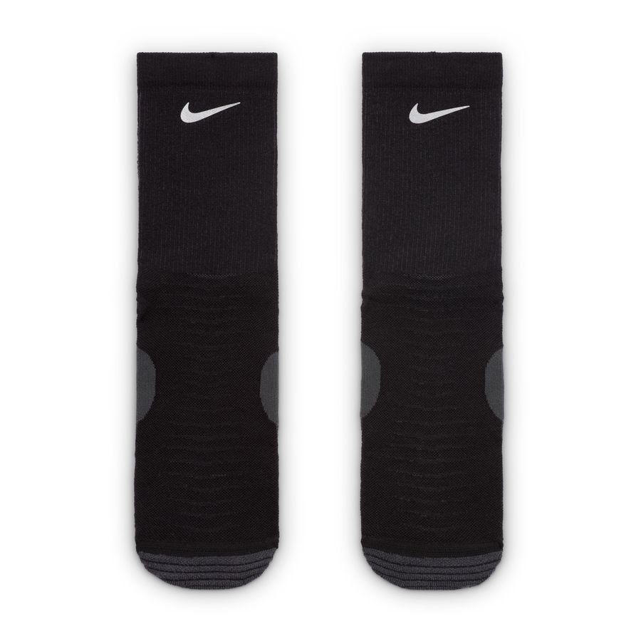 Nike Chaussettes Running Trail Run Crew - Noir/Gris/Argenté
