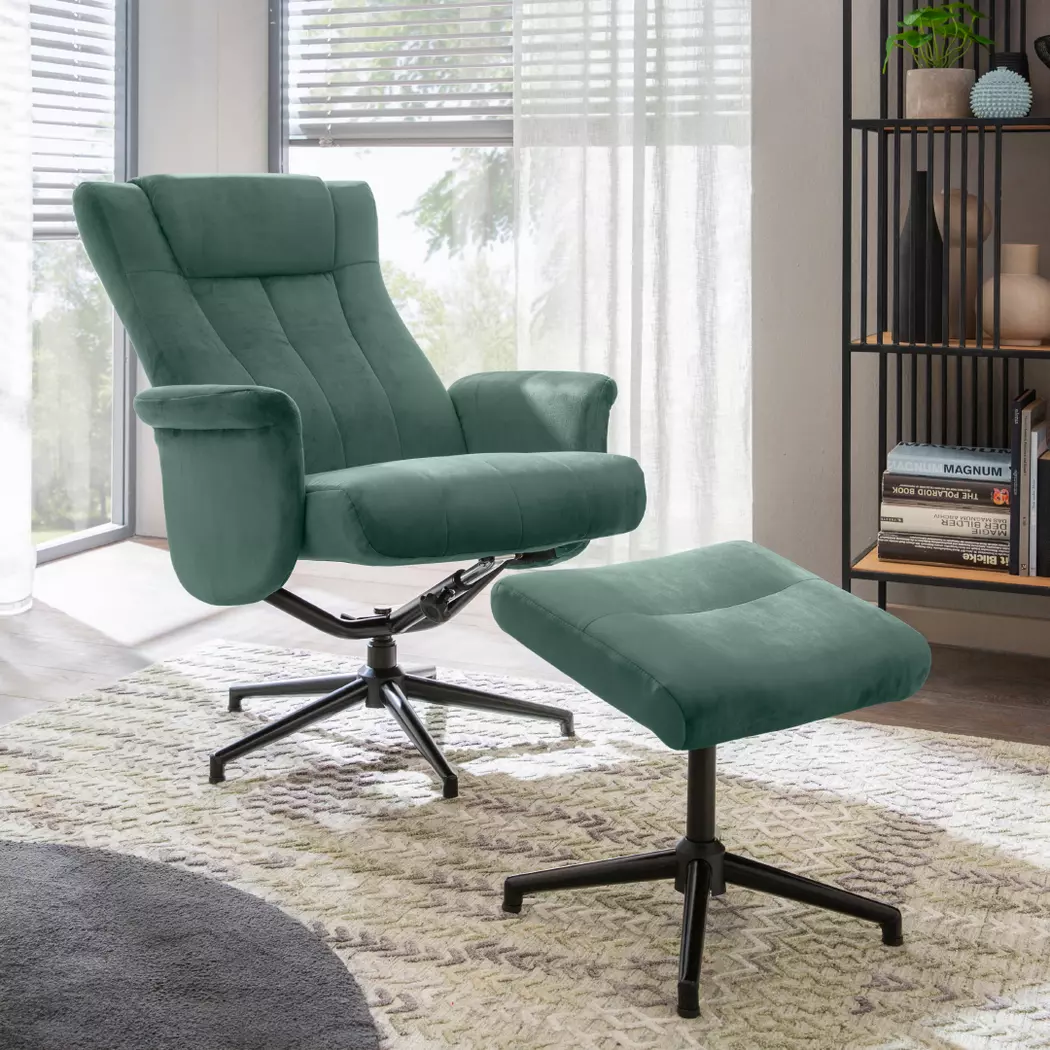 Sessel mit Hocker Linz