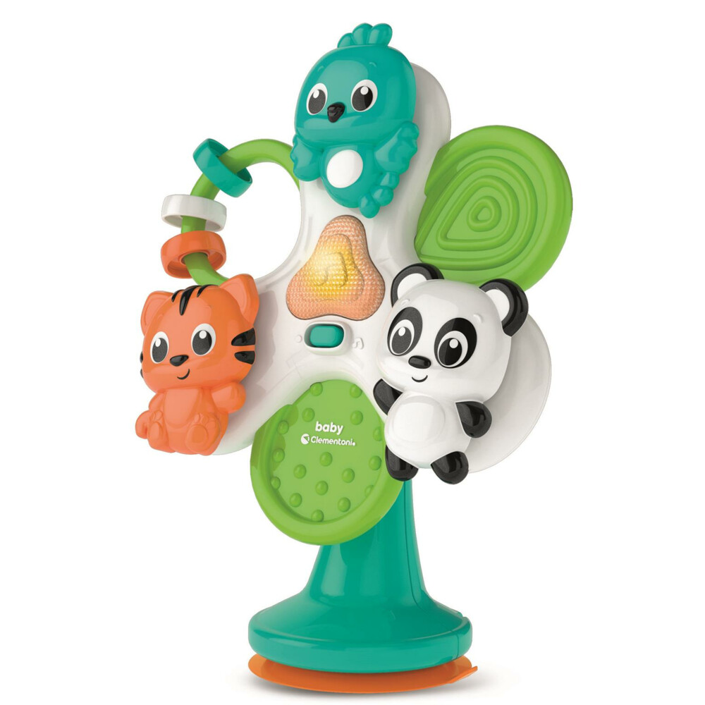 Clementoni Speelgoed voor Kinderstoel Round & Round Animals