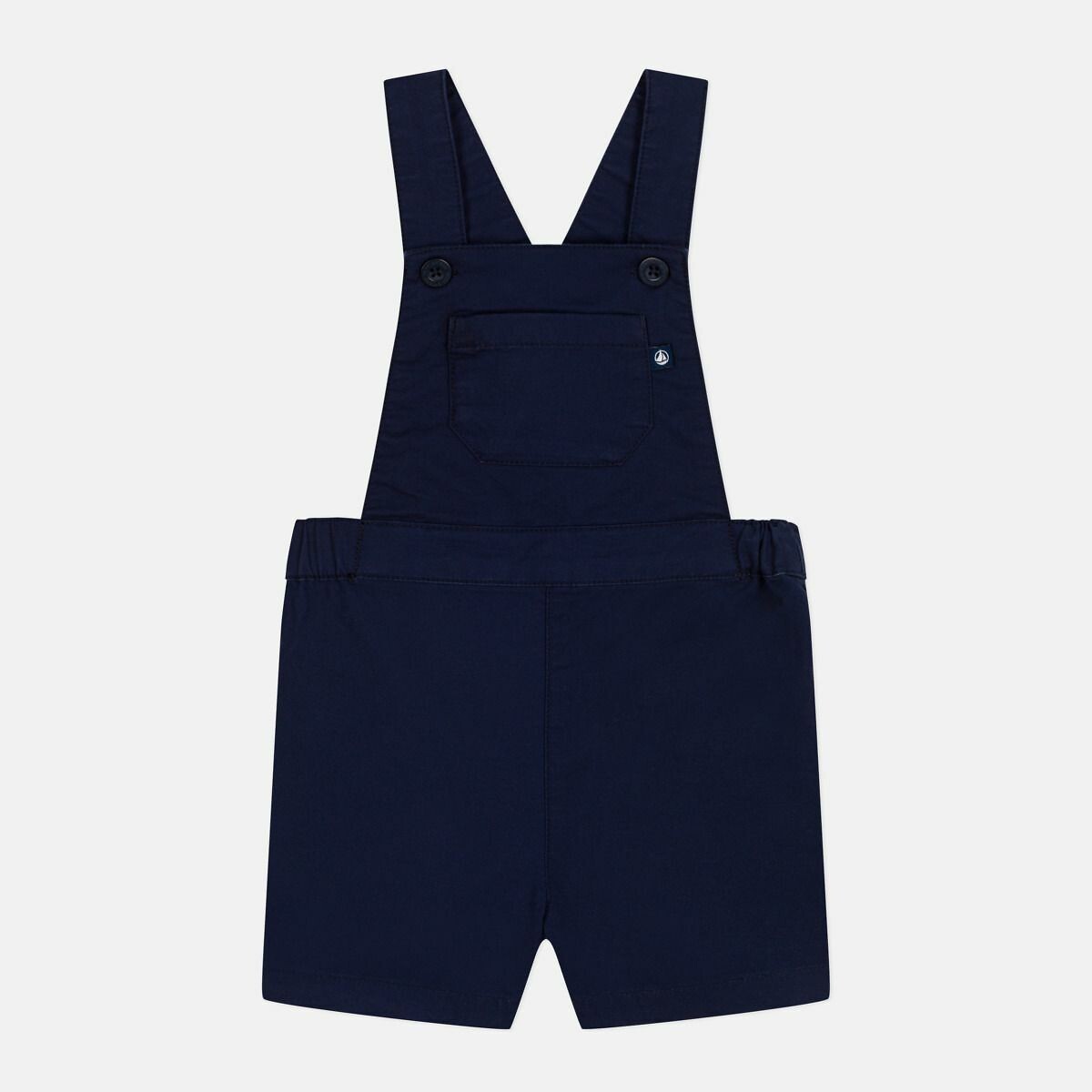 PETIT BATEAU<br>Macacão curto em sarja