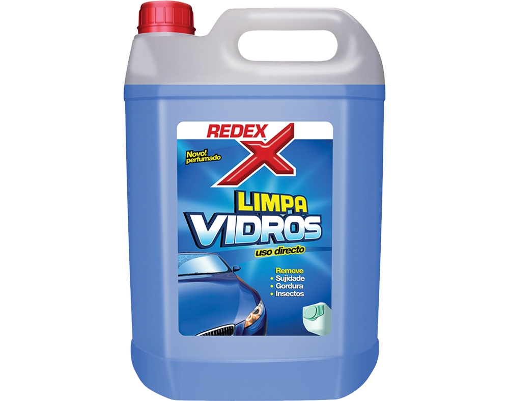LIMPA VIDROS REDEX AZUL 5L