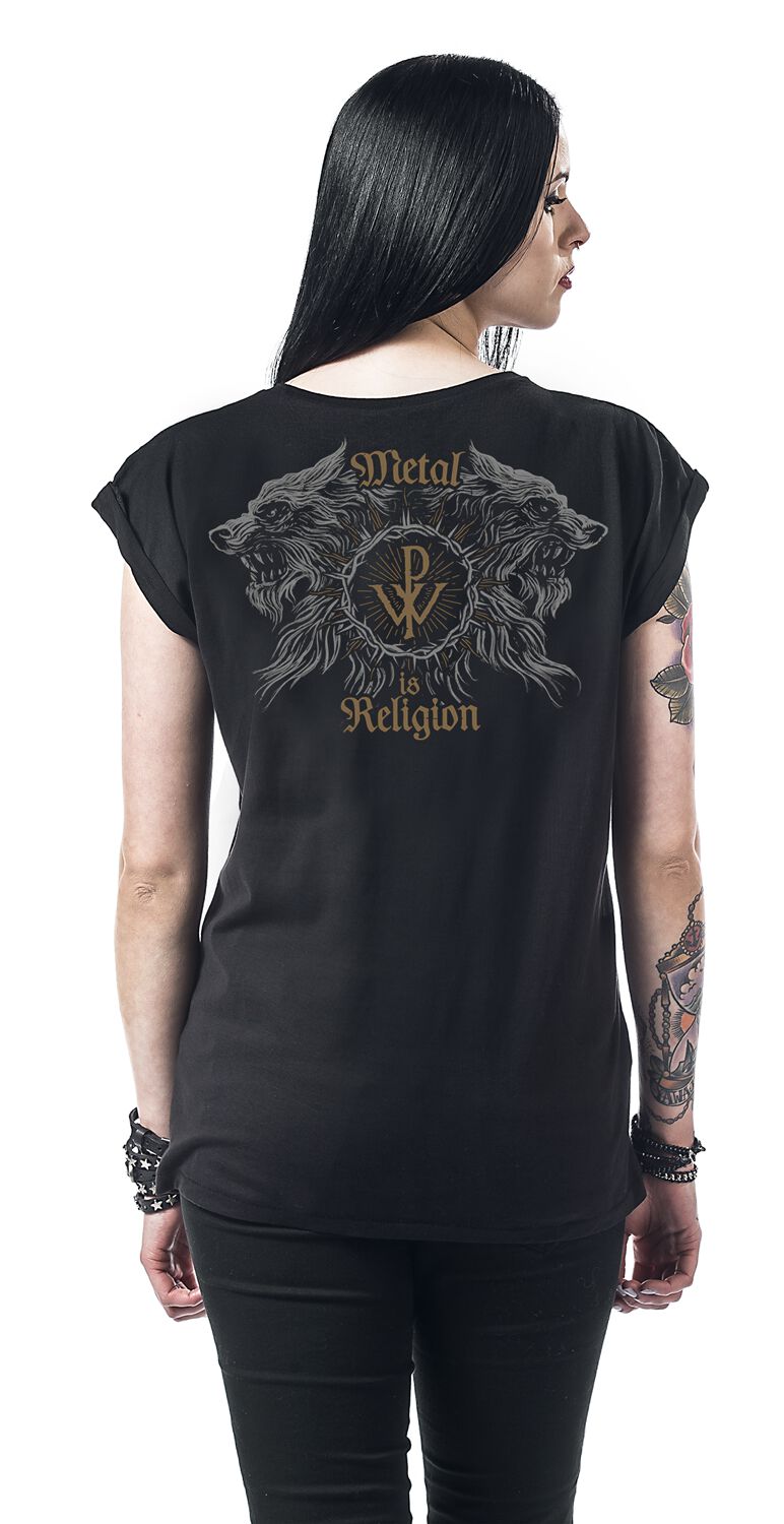 Crest Wolves | Powerwolf T-Shirt Manches courtes