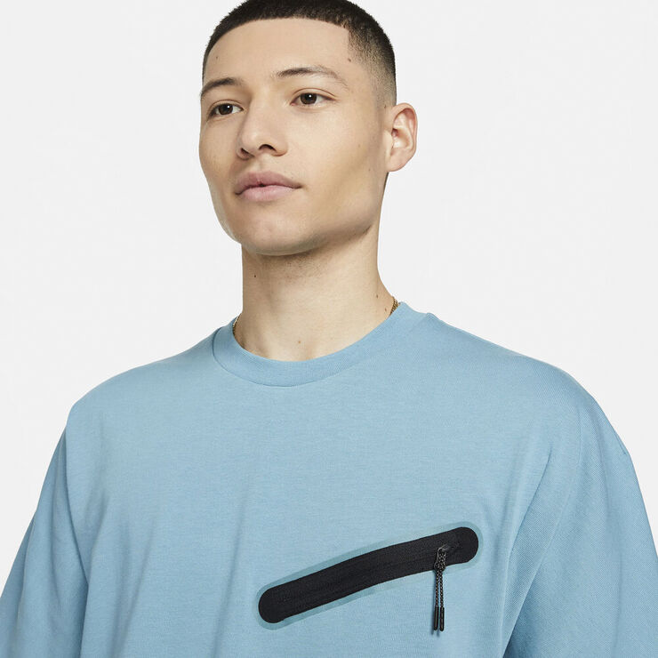 Nike Sportswear Knit T Shirt Blå