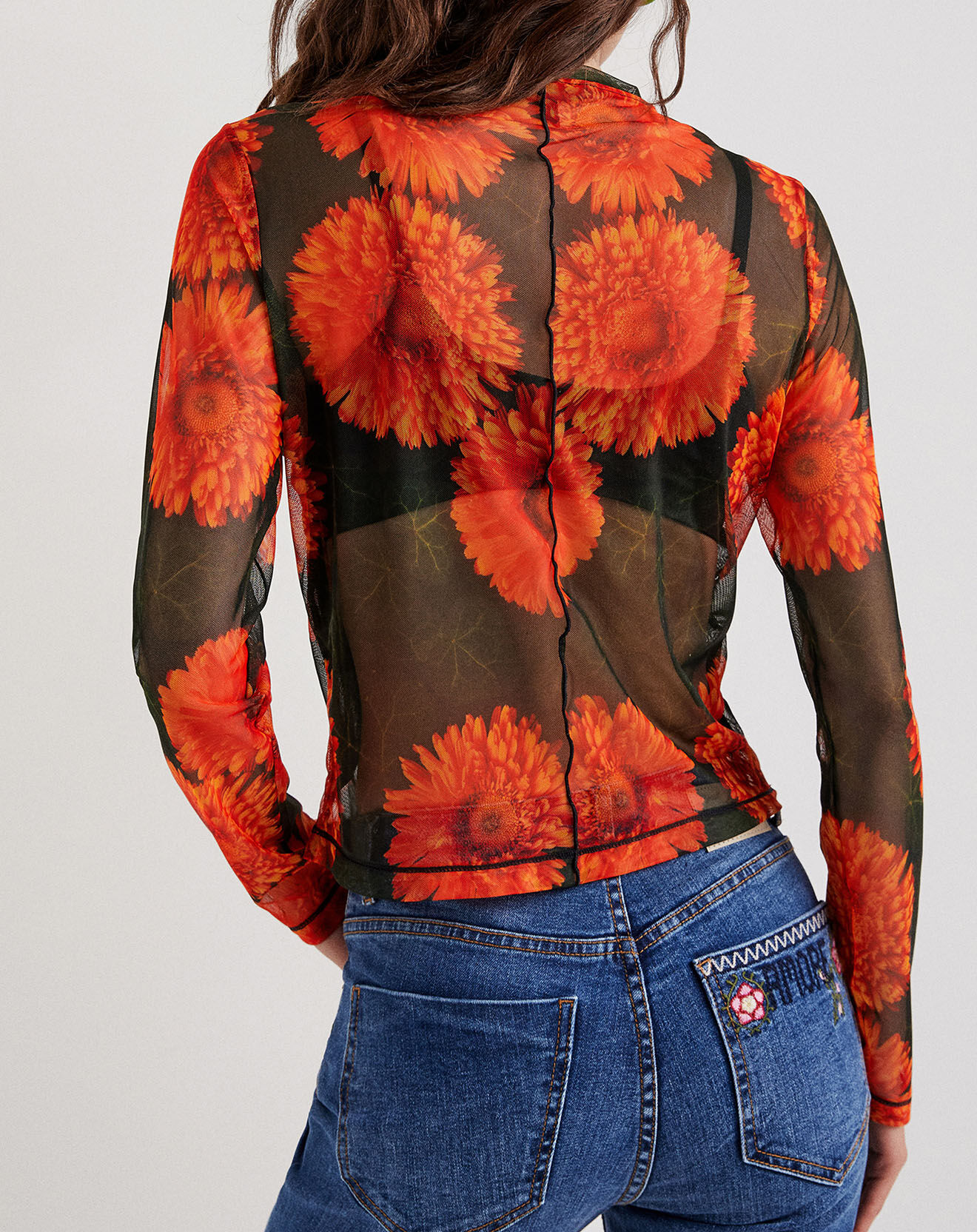 Desigual Top Genevieve orange