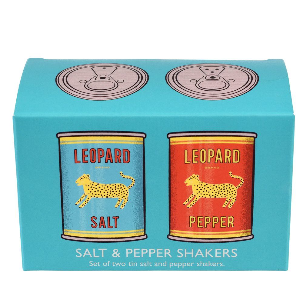 Salière poivrière Léopard Rex London