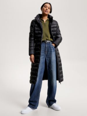 Casaco Maxi Acolchoado Global Stripe Reciclado
