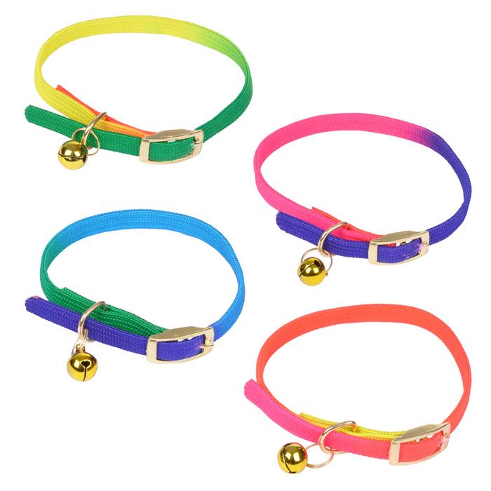COLLIER ANTI ETRANGLEMENT NYLON AVEC GRELOT 30CM