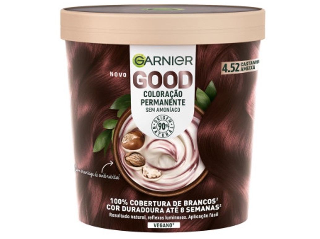 COLORAÇÃO GARNIER GOOD 4.52 CASTANHO AMEIXA