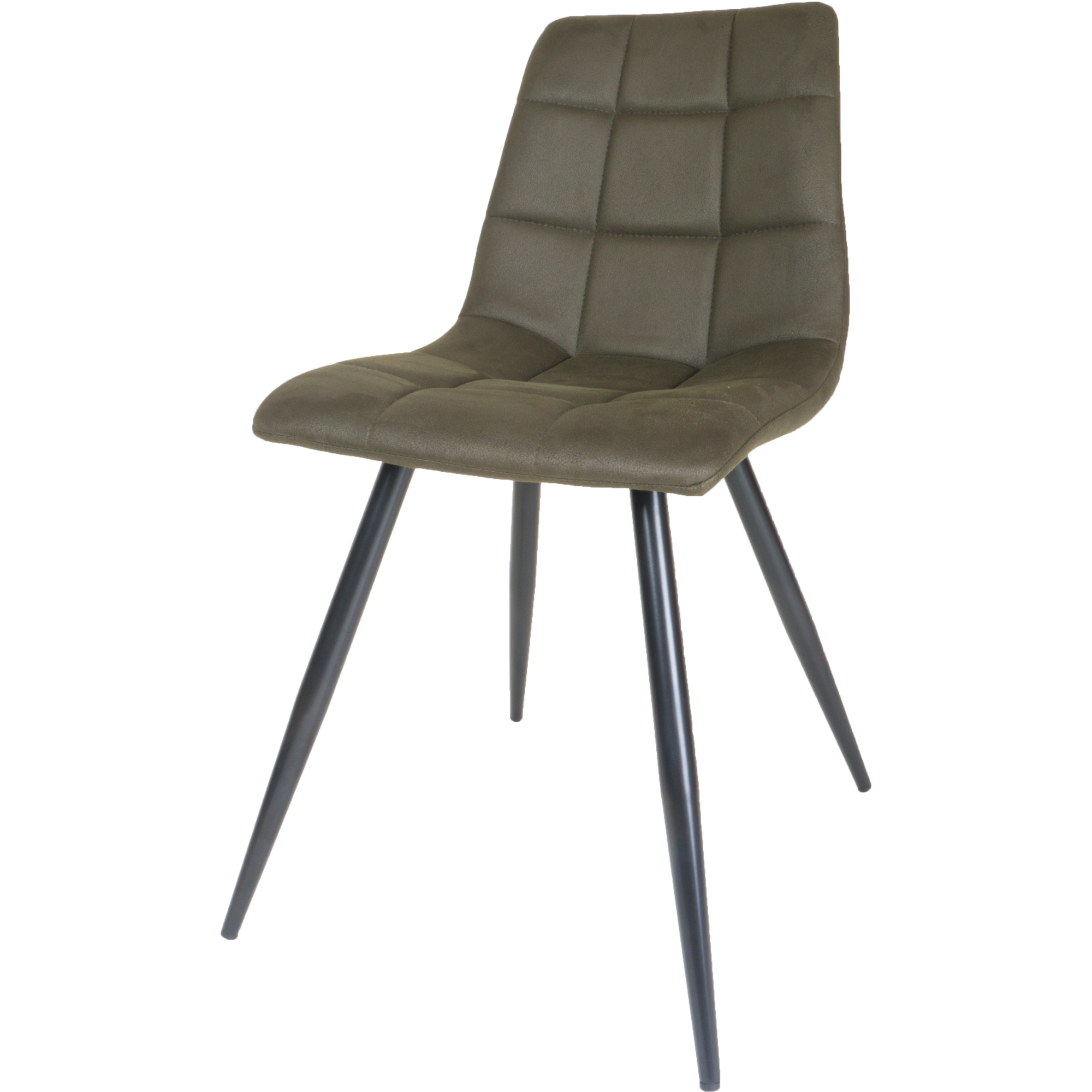 Eetkamerstoel Galgary - Microvezel Army Green