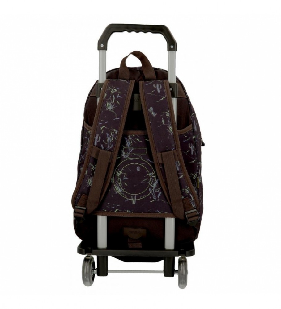 Mochila com Rodinhas Enso West Preta