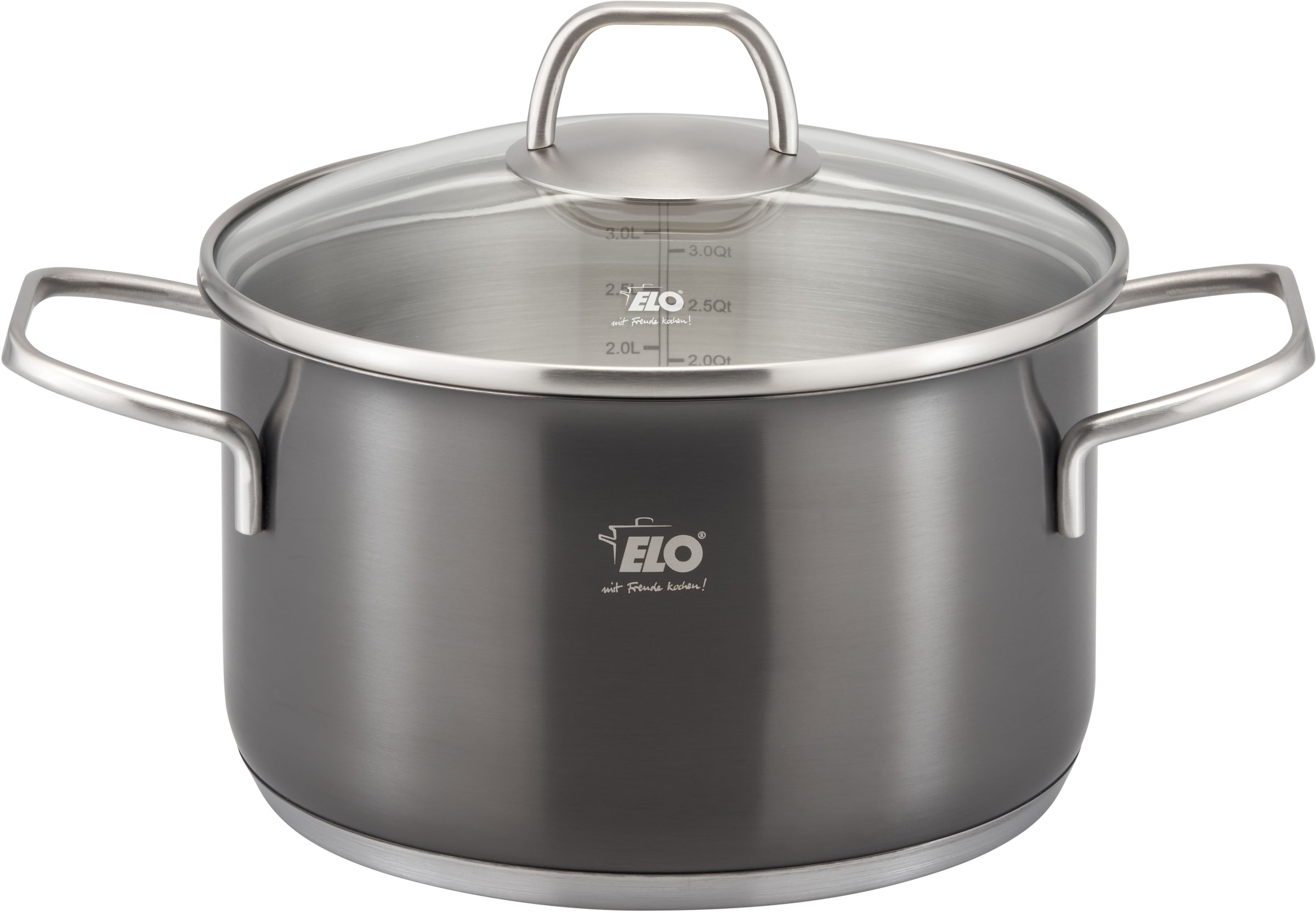 Elo Topf-Set »Twice Select Topfset 6-teilig« Set, 6 Stk. tlg. Edelstahl 18/10