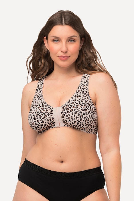 Bustier, Blüten, Vorderverschluss, Cup C/D