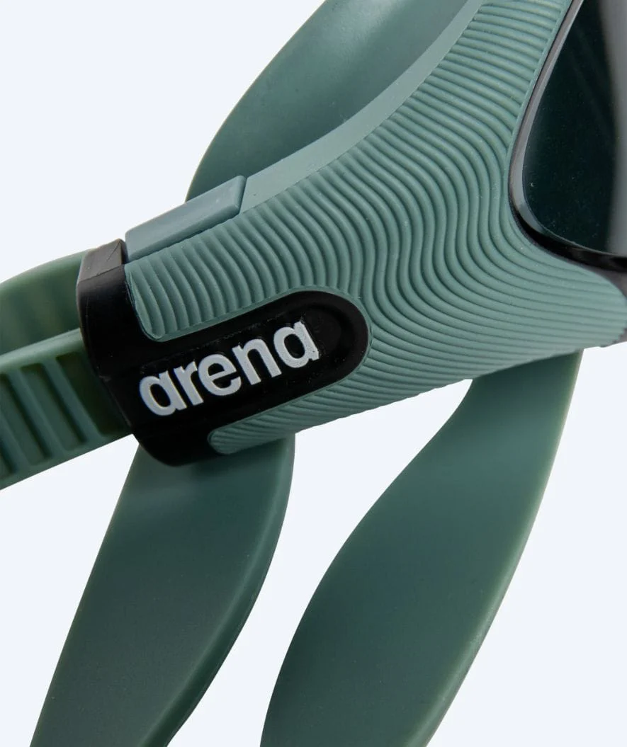 Arena motions svømmebriller - The One Plus - Mørkegrøn (Smoke linse)