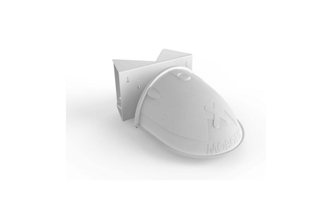 Set Mast-/Eckhalter und Wandhalter Mx-M-WPM-DQ Weiss 1 Stück<br>Mobotix Set Mast-/Eckhalter und Wandhalter D71/Q71